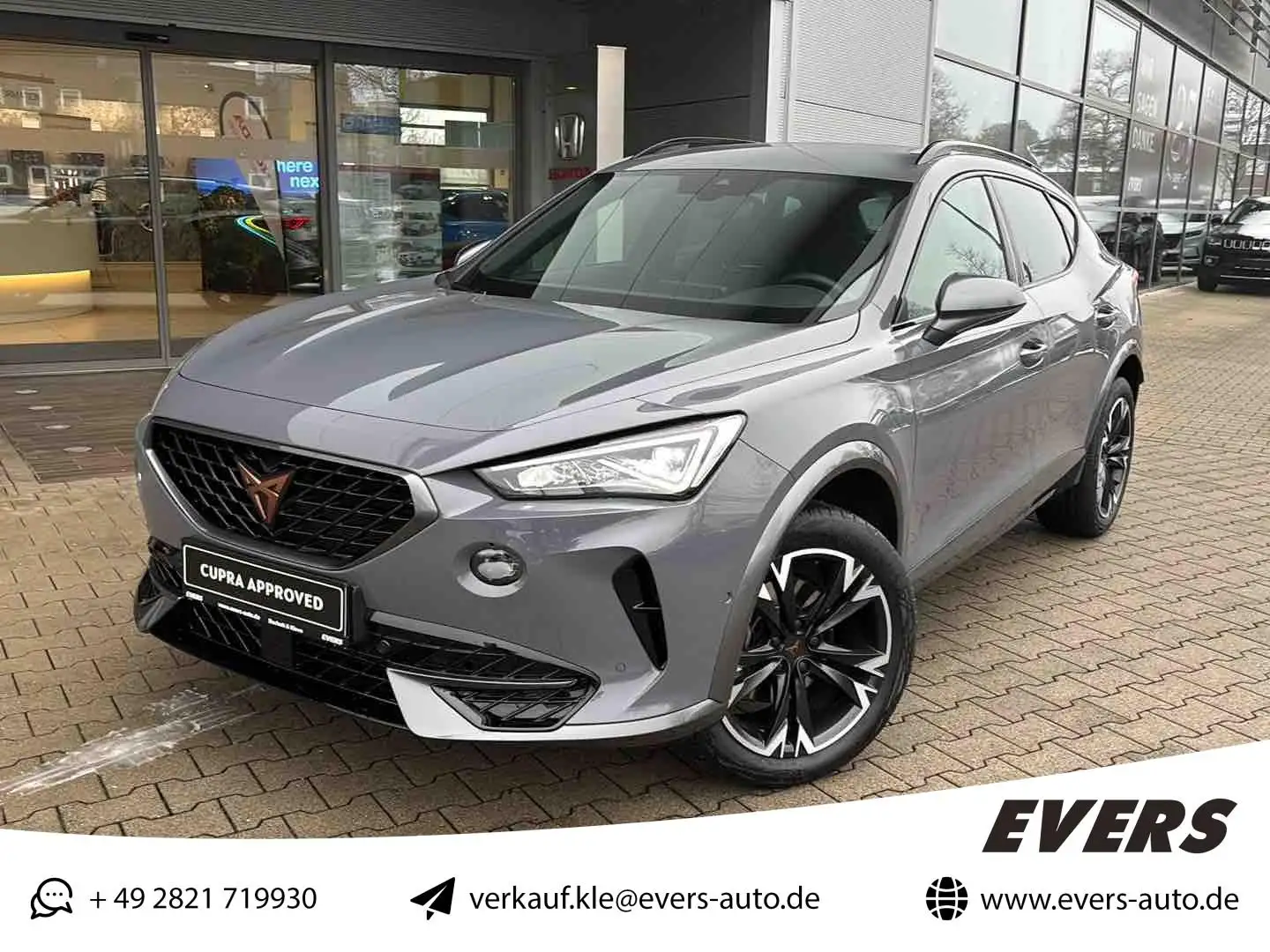 CUPRA Formentor 1.5 TSI DSG NAVI AHK MEMORY TOTW. ACC Grau - 1
