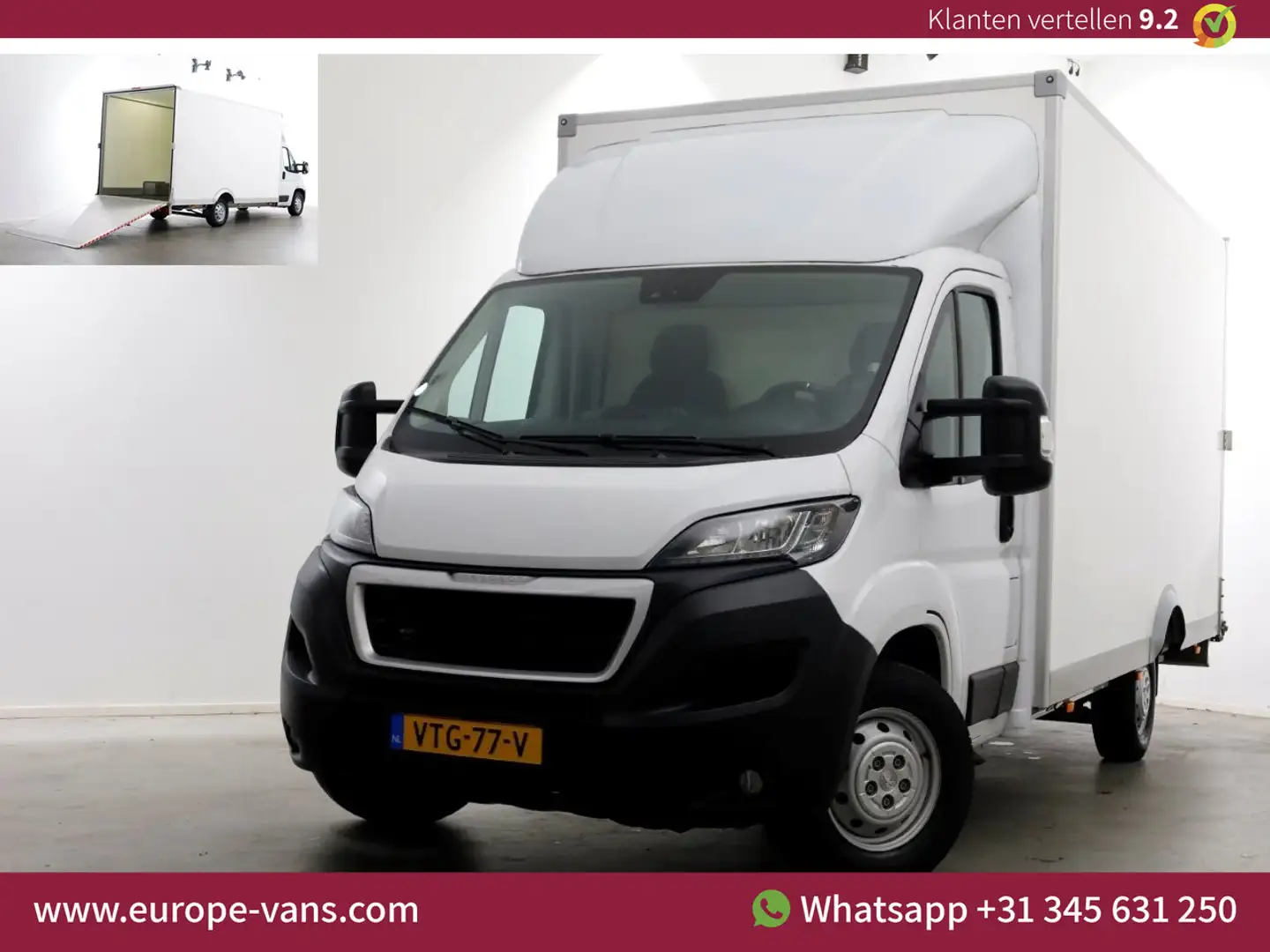 Peugeot Boxer 2.2 BlueHDi 165pk Durisotti Lowliner Bakwagen met Blanc - 1
