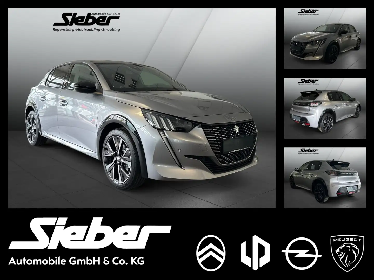 Peugeot 208 1.2 PureTech 130 GT *Black-Diamond-Dach* Silber - 1