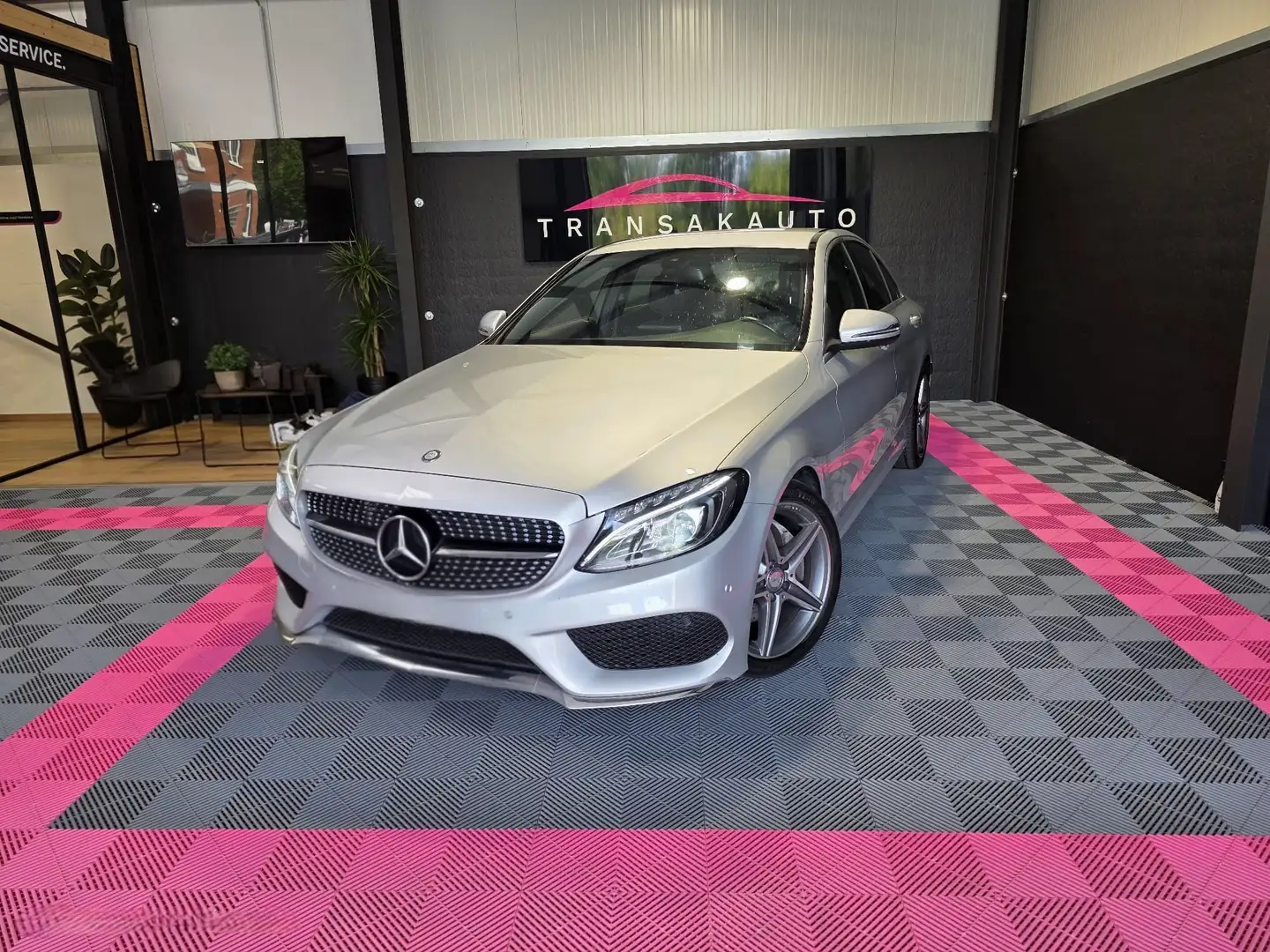 Mercedes-Benz C 200 C 200 d Business Solution AMG Zilver - 1