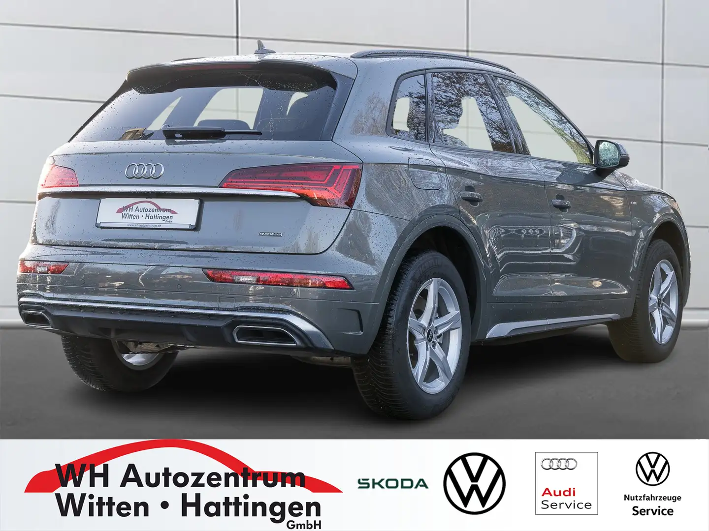 Audi Q5 40 TDI quattro S line NAVI AHK REARVIEW LED GJ-... Grau - 2