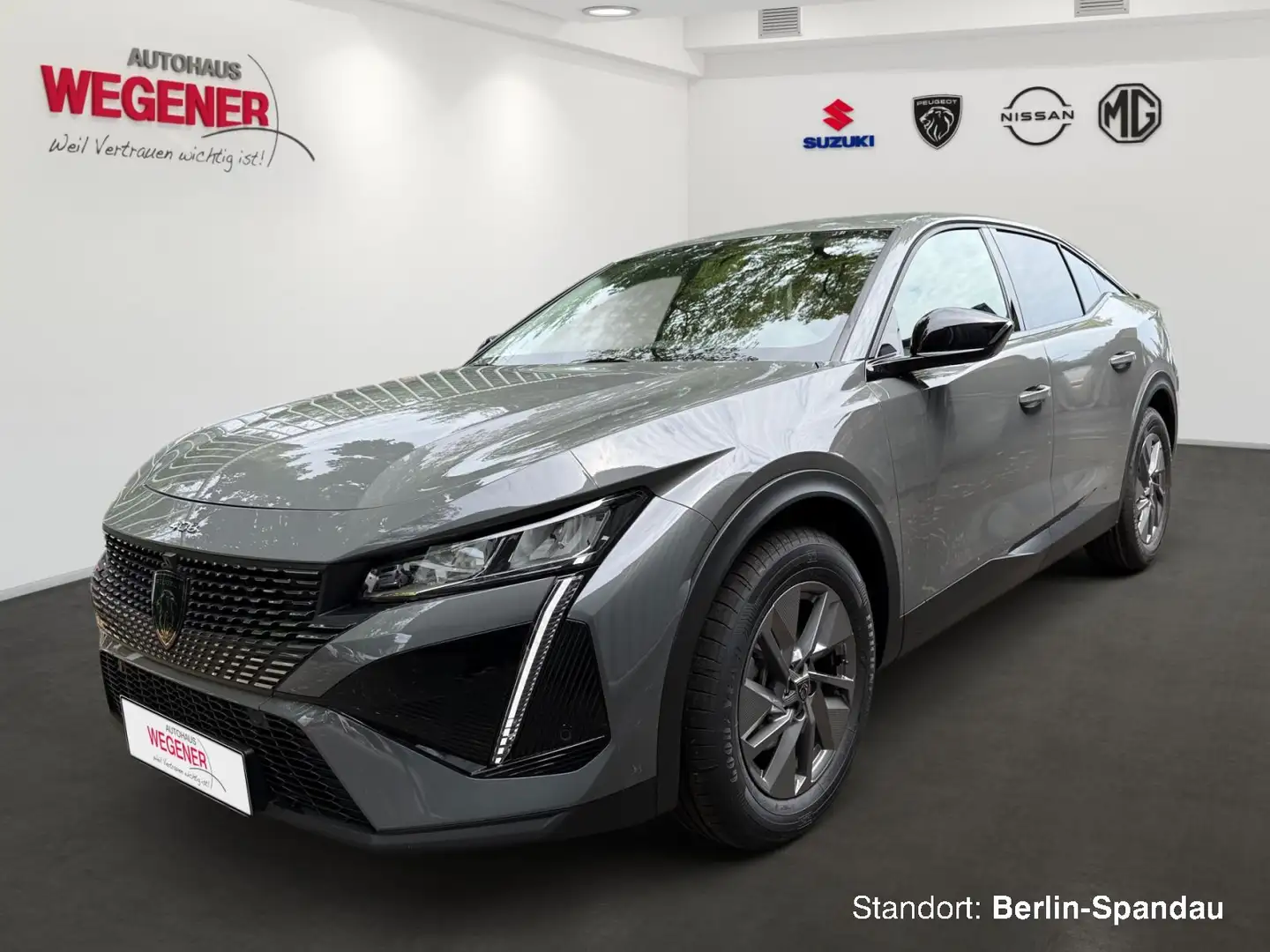 Peugeot 408 Allure HYBRID 145 e-DSC6 *Kamera*SHZ*CarPlay Gris - 1