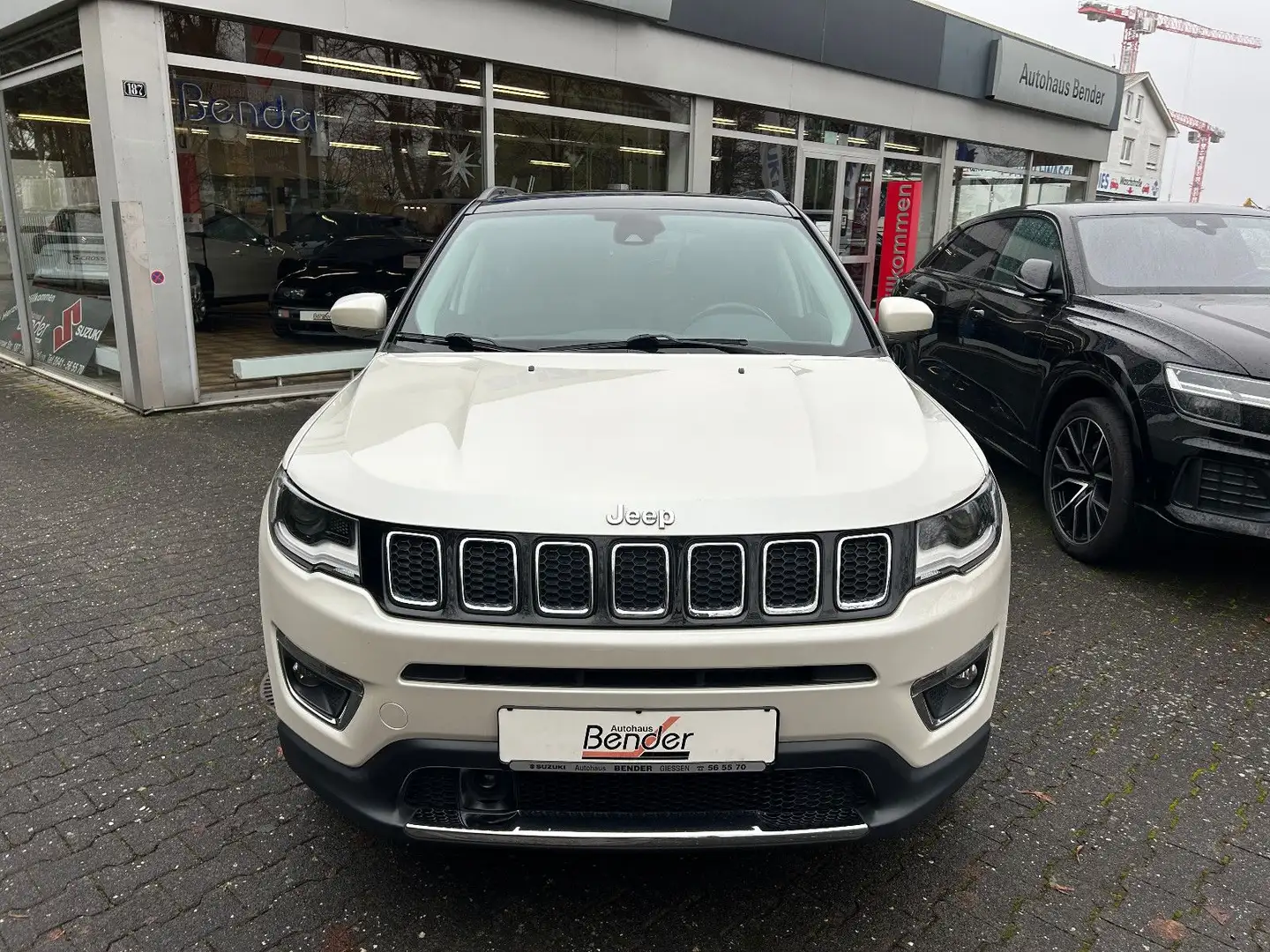 Jeep Compass Limited 4WD PANO LEDER NAVI ELEKT. SITZE Blanc - 2