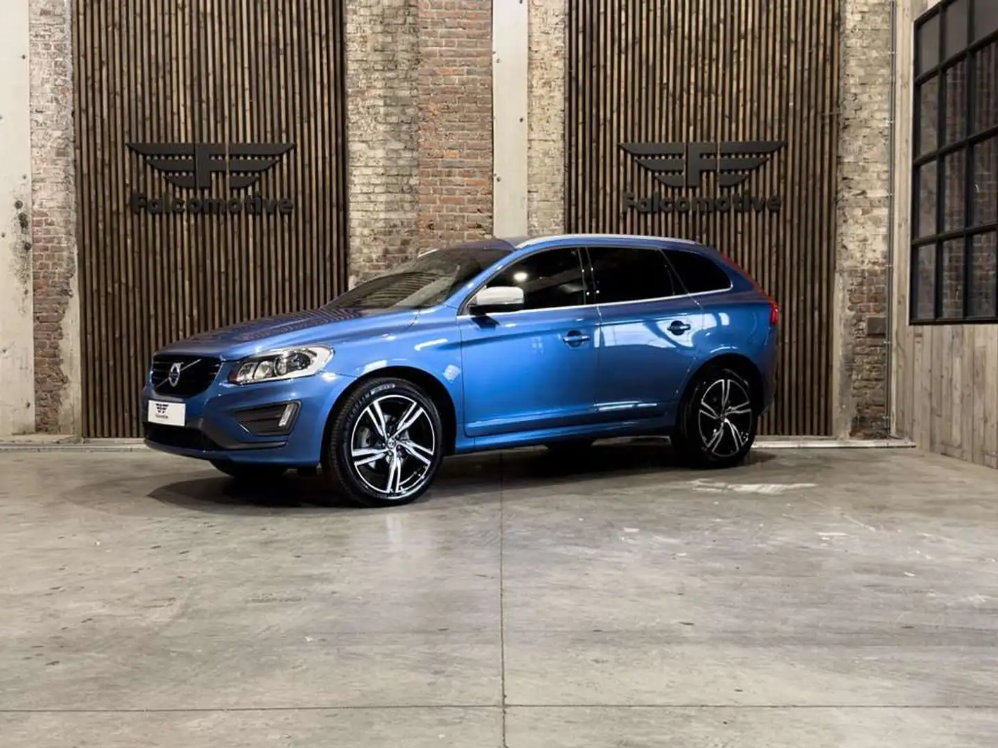 Volvo XC60 AUT*R-DESIGN*ZETELVERW.*BURSTING-BLUE*XENON* Argent - 2