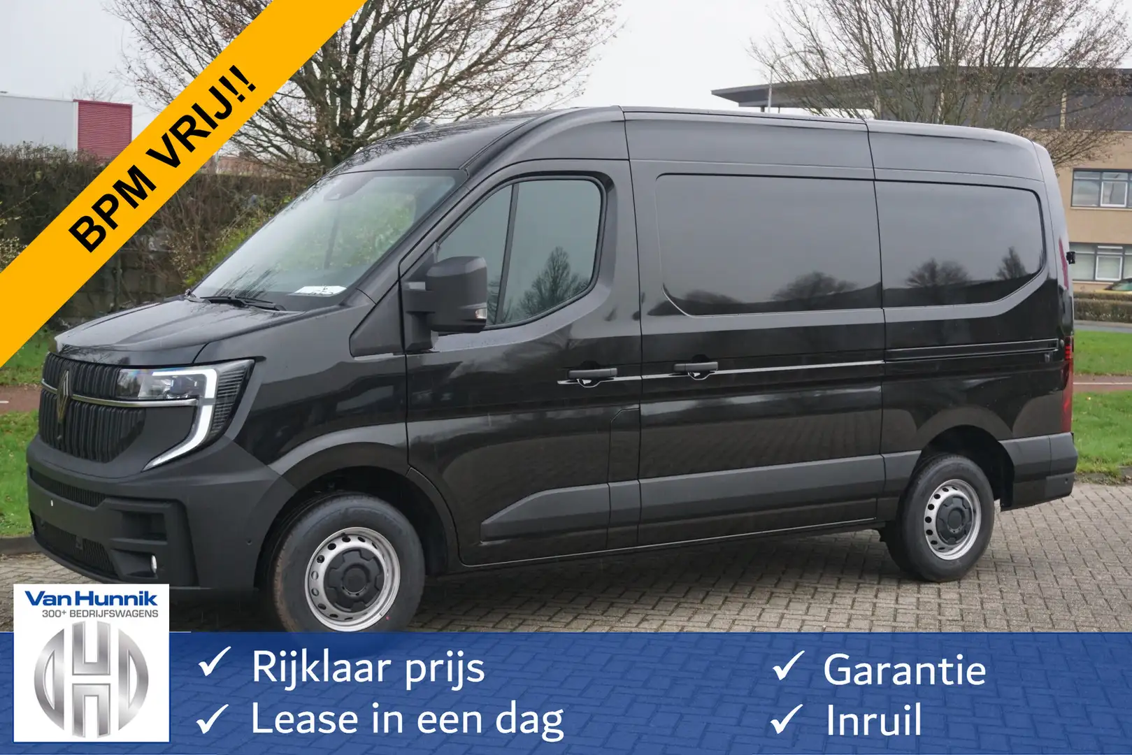 Renault Master T35 170PK L2H2 BPM VRIJ!! 10" R-Link Navi, Camera, Zwart - 1