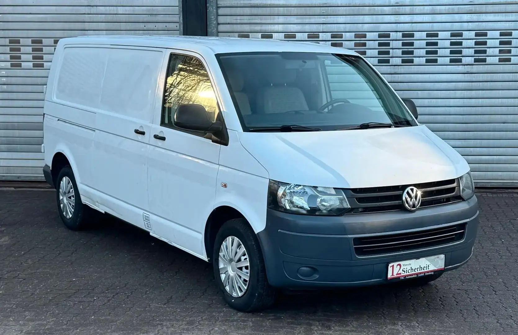 Volkswagen T5 Transporter Kasten-Kombi Kasten lang Weiß - 2