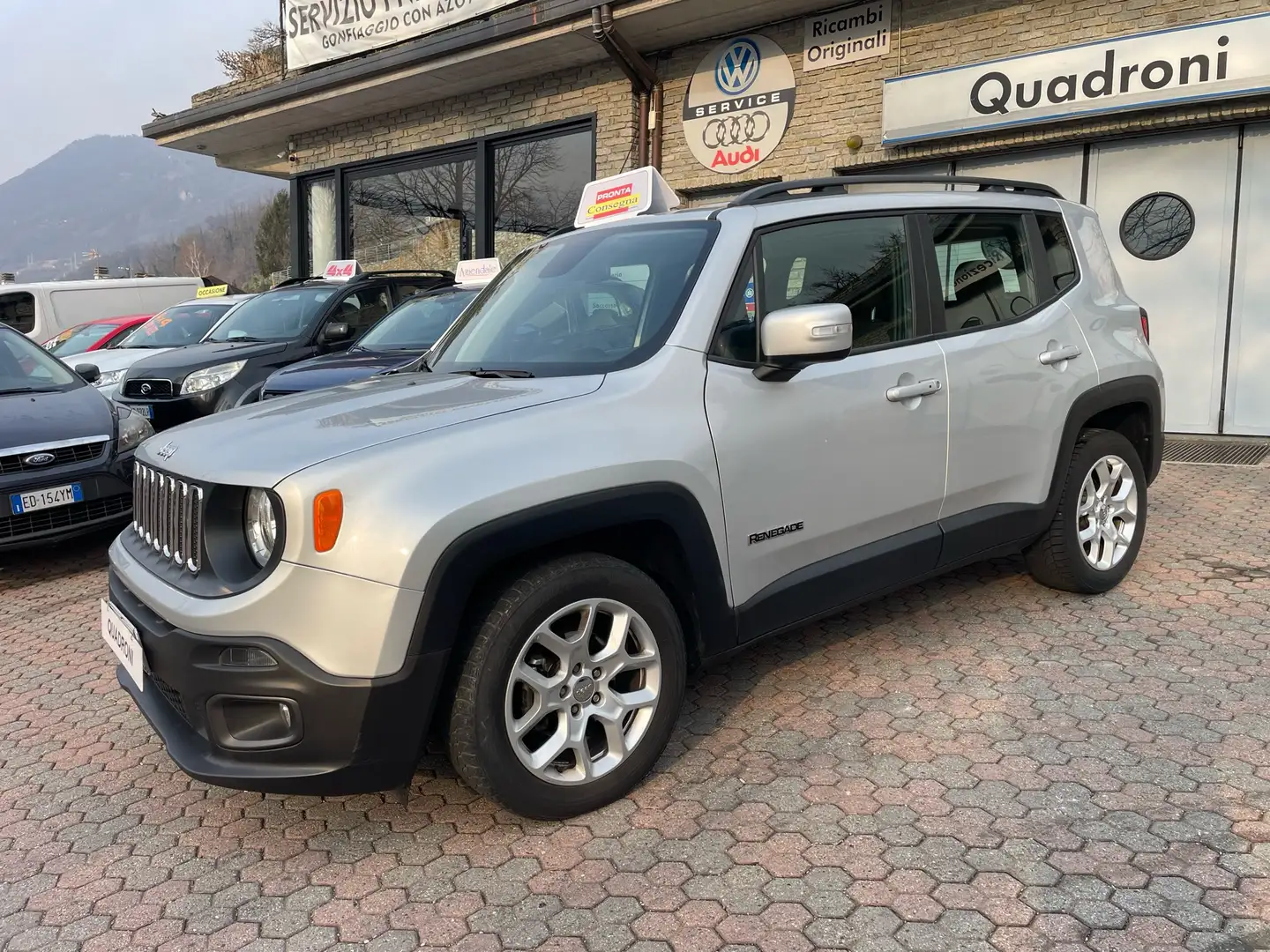 Jeep Renegade Renegade 1.4 m-air Longitude fwd 140cv my16 Argento - 2