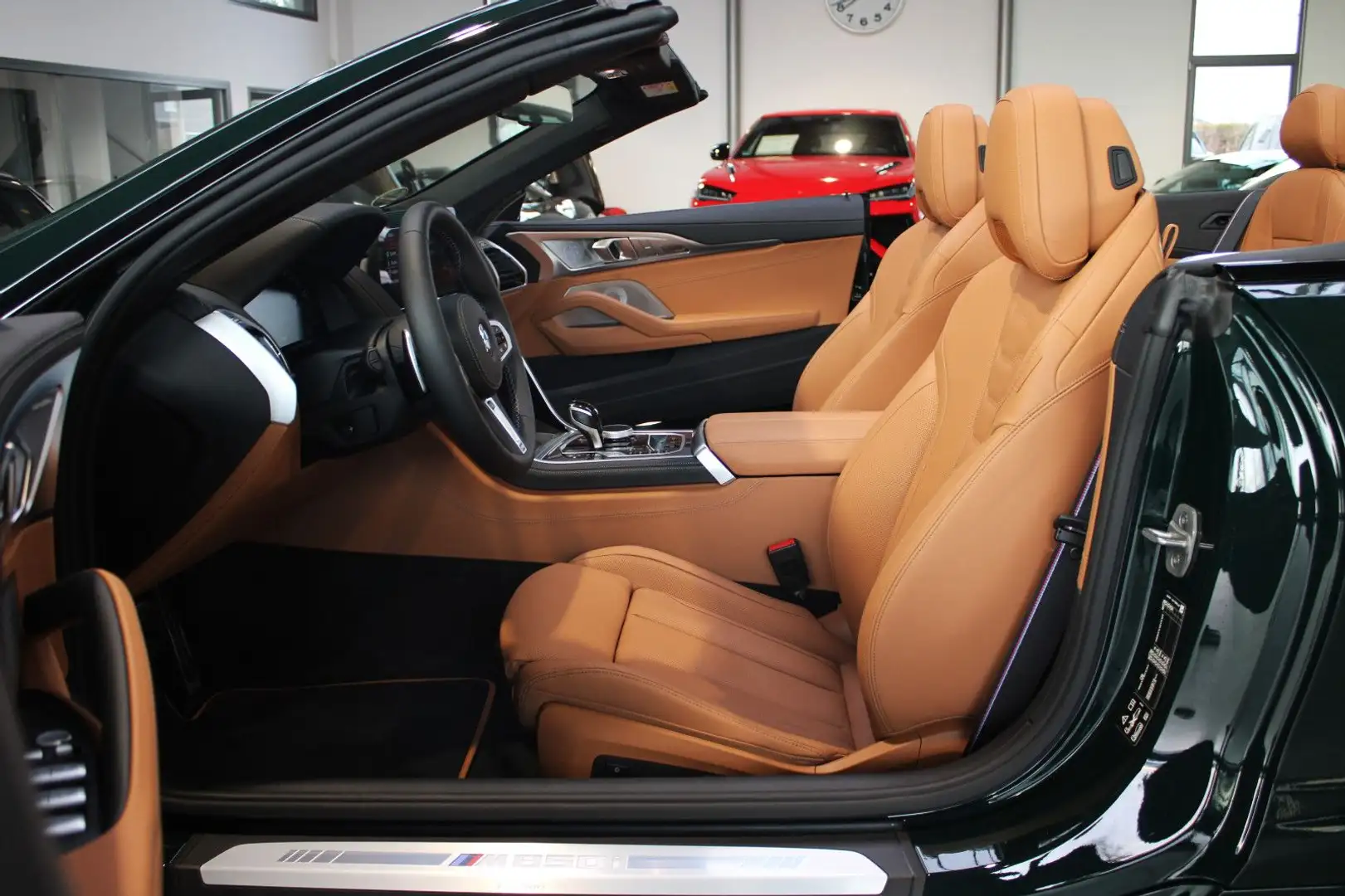 BMW M850 i XDRIVE CABRIO *VERDE BRITISH GREEN/COGNAC* Vert - 2