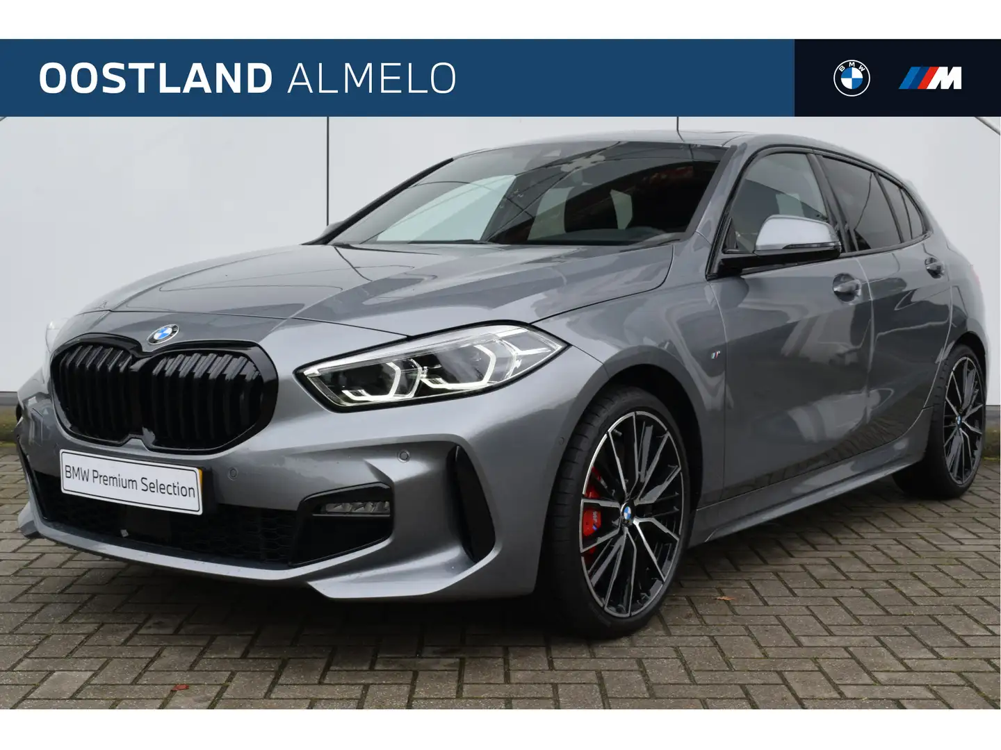 BMW 118 1 Serie 118i M Sport Automaat / Panoramadak / Spor Gris - 1