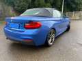 BMW 218 Cabriolet 218d 150 ch M Sport Bleu - thumbnail 2