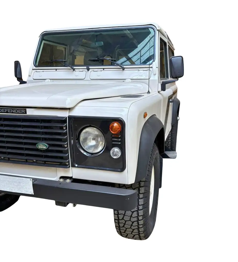 Land Rover Defender Defender 90 2.5 tdi Hard top Bianco - 2