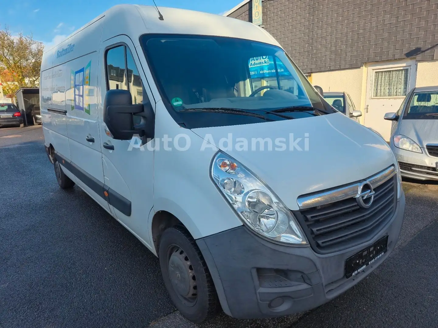 Opel Movano L3H2 Standheizung Klima AHK 230tkm Weiß - 2