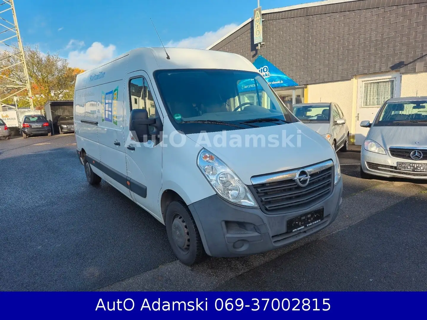 Opel Movano L3H2 Standheizung Klima AHK 230tkm Weiß - 1