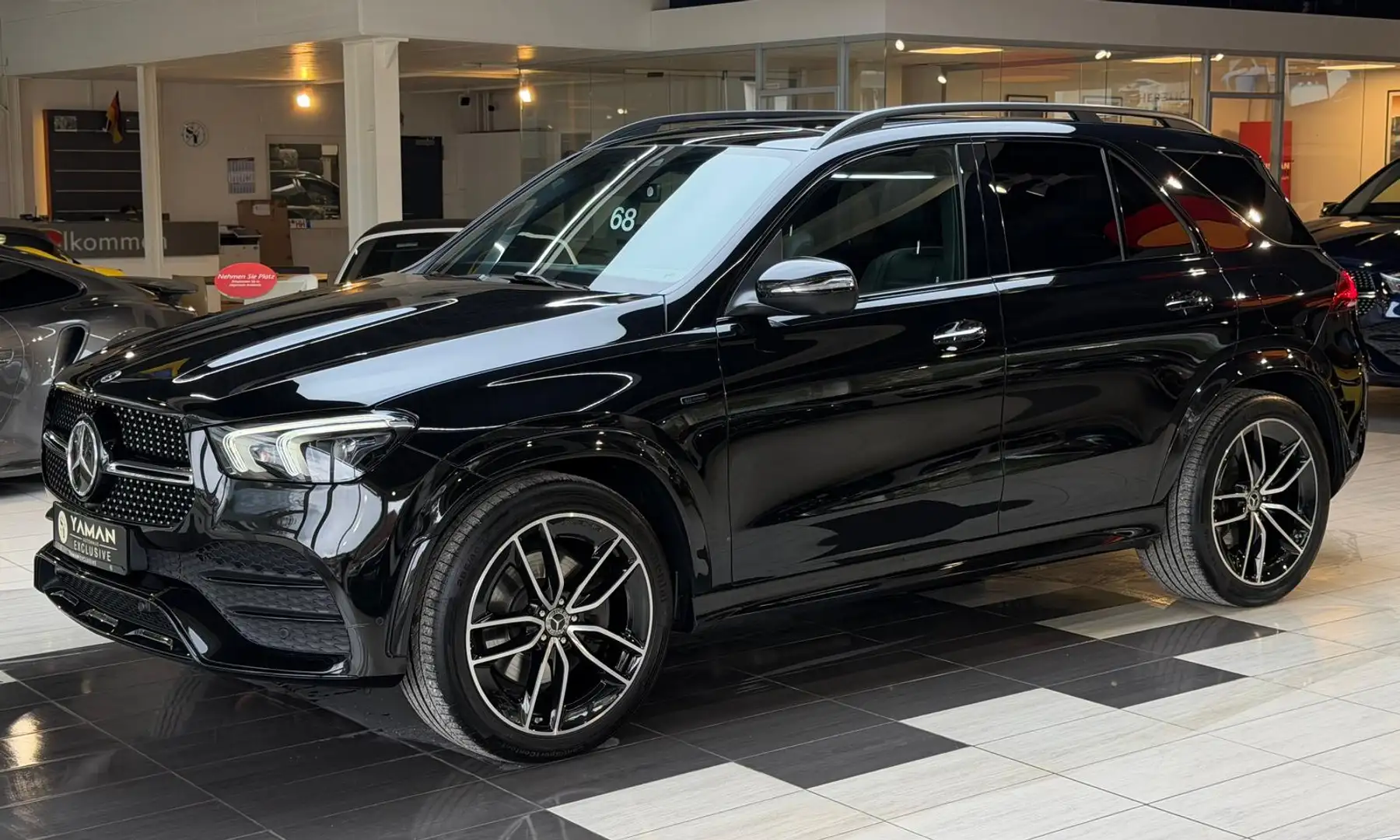 Mercedes-Benz GLE 350 de 4M AMG*Pano*HuD*Luftfederung*Massage* Negro - 2
