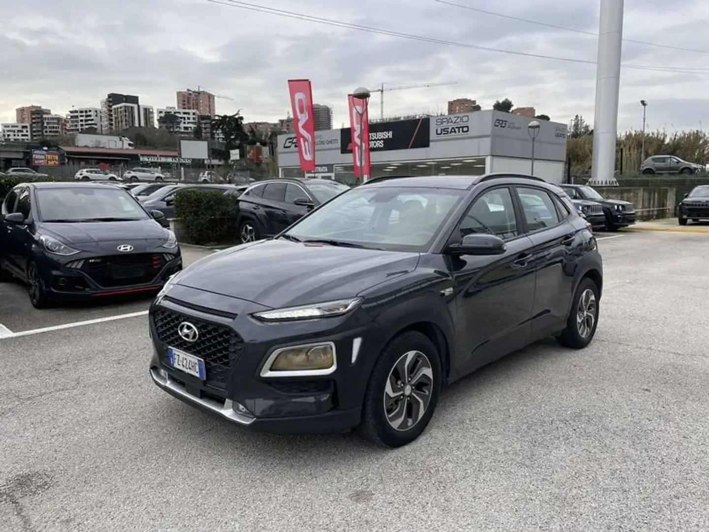 Hyundai KONA HEV 1.6 DCT XTech Fekete - 1