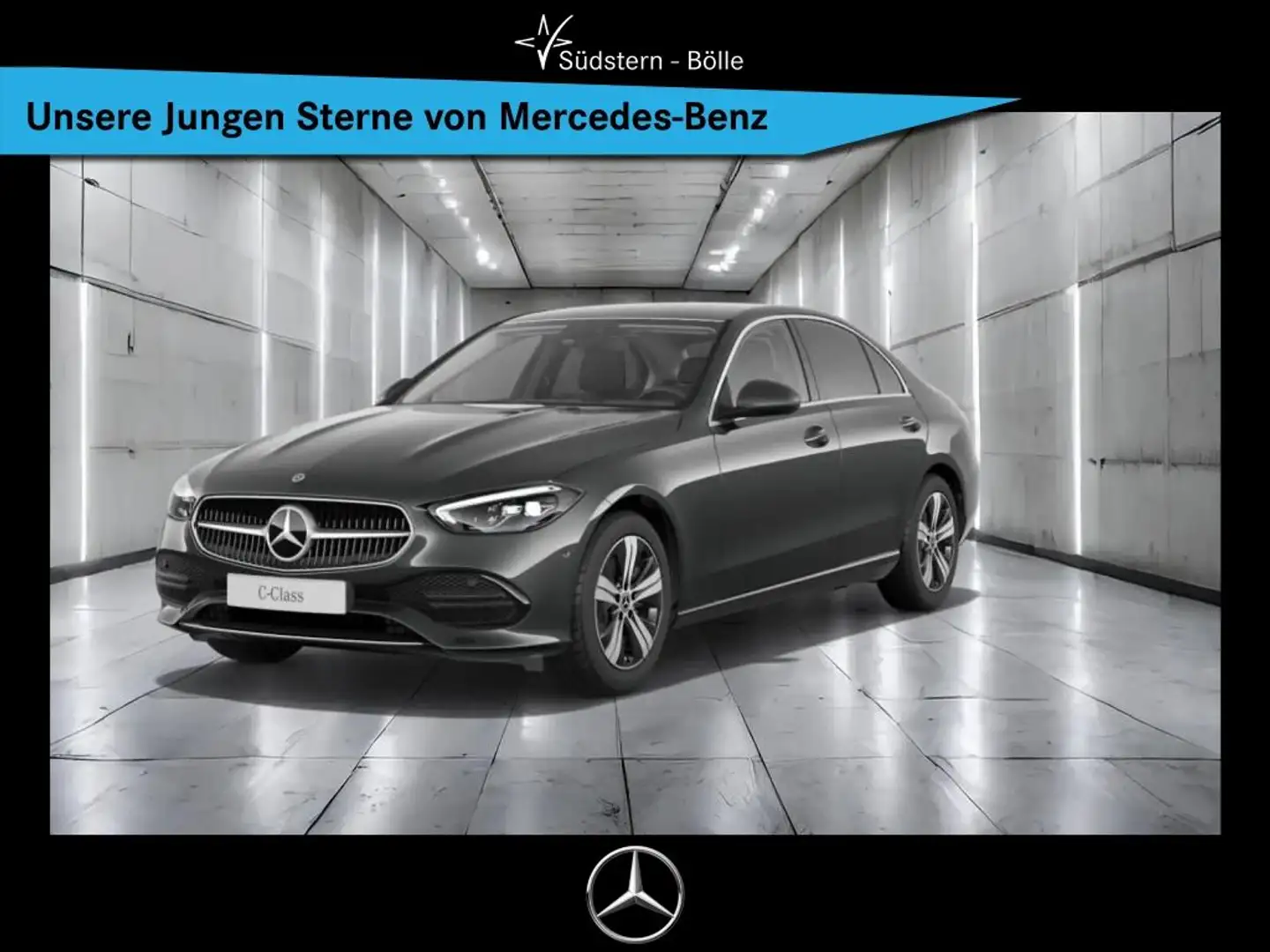 Mercedes-Benz C 220 d +AVANTGARDE+SHZ+AMBIENTE+AHK+KAMERA+PDC Gris - 1