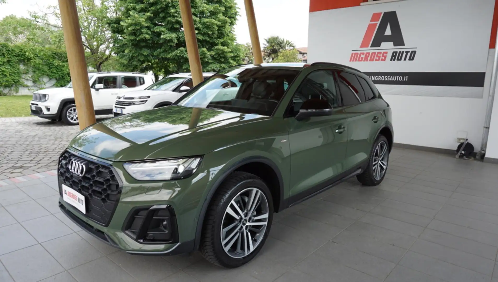 Audi Q5 40 TDI 204 CV quattro S tronic S line plus Zöld - 1