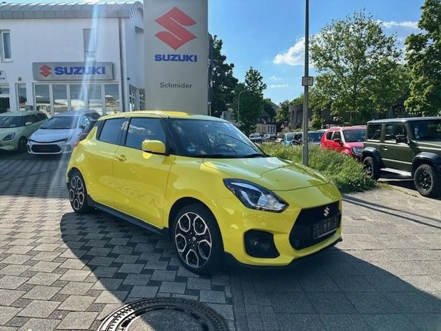 Suzuki Swift 1.4 BOOSTERJET HYBRID Sport/LED/NAVI/SHZ Giallo - 1