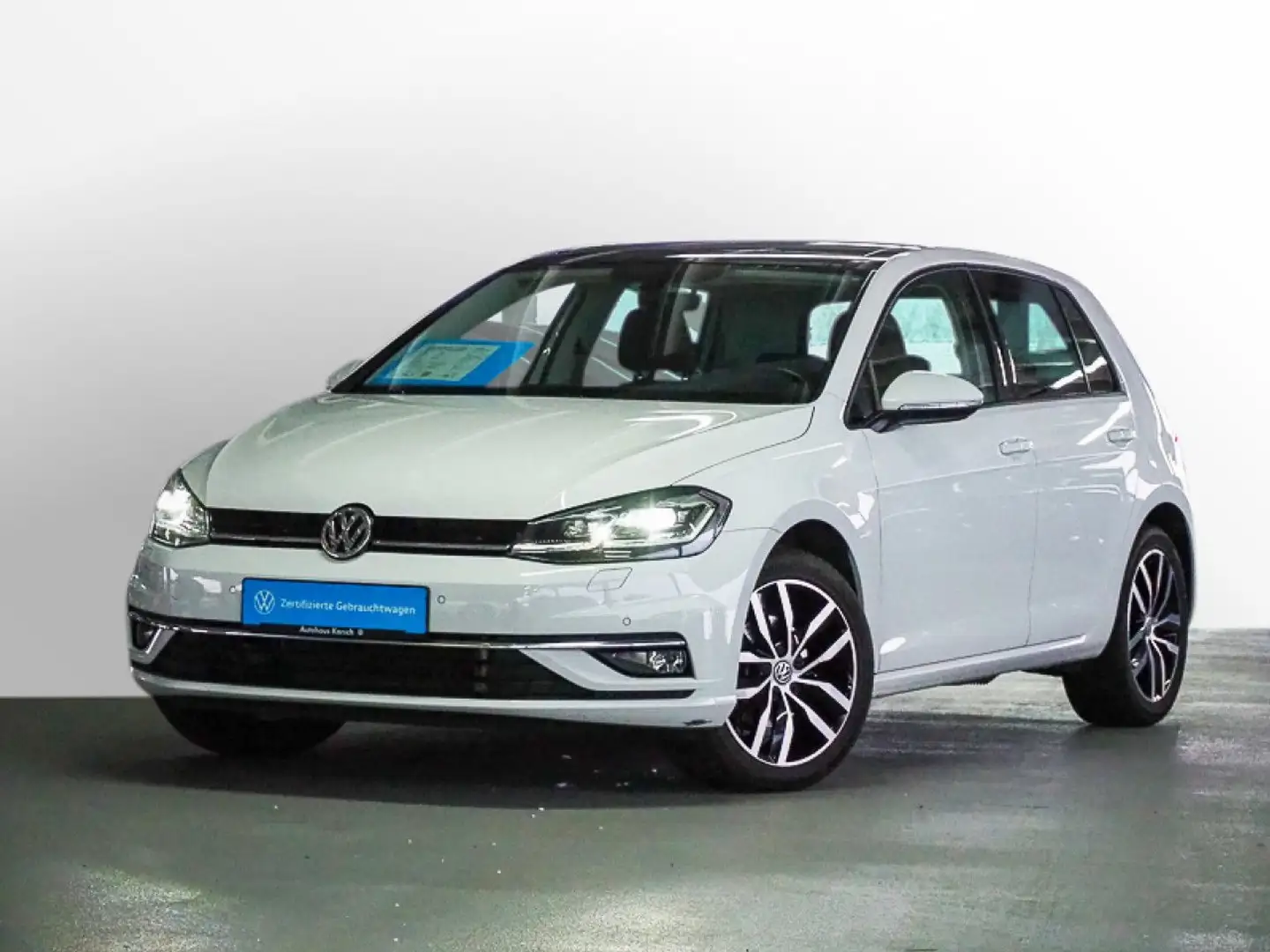 Volkswagen Golf VII 1.5 TSI DSG Highline AHK, PANOR.SD, NAVI Bianco - 2
