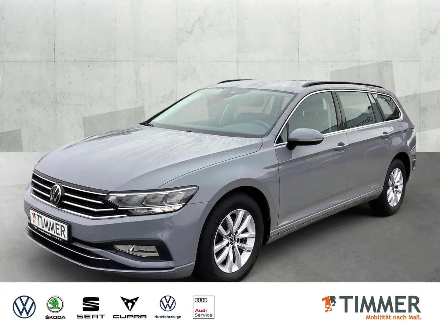 Volkswagen Passat Variant 2.0 TDI BUSINESS *LED *ACC *RKAM *NAVI *APP-CONN Grigio - 1