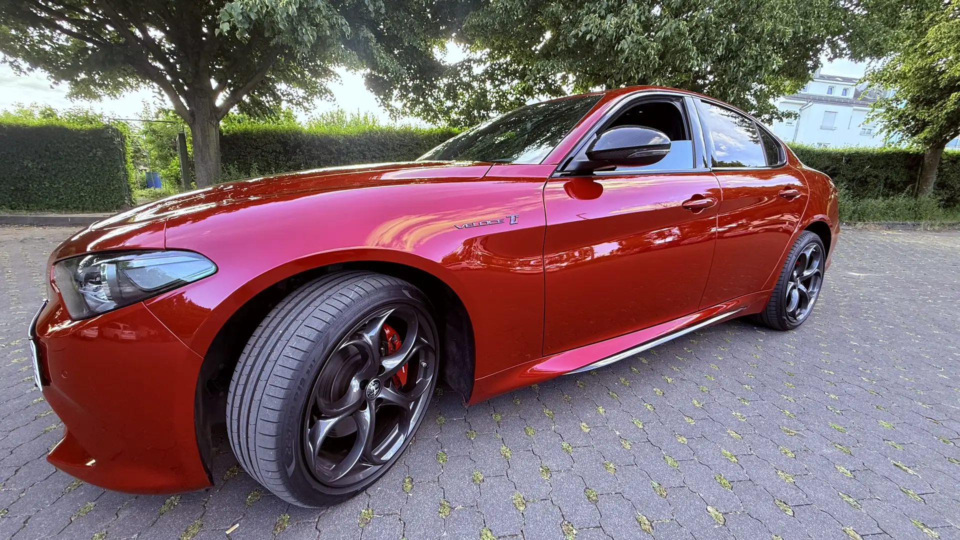 Alfa Romeo Giulia Veloce Ti Q4 Piros - 2