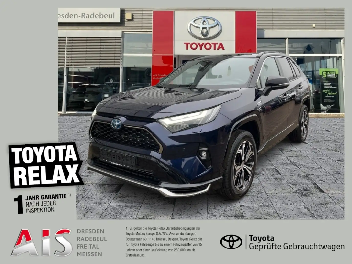 Toyota RAV 4 RAV4 Plugin Hybrid 2.5 Style 4x4 Leder*Navi*HUD Noir - 1