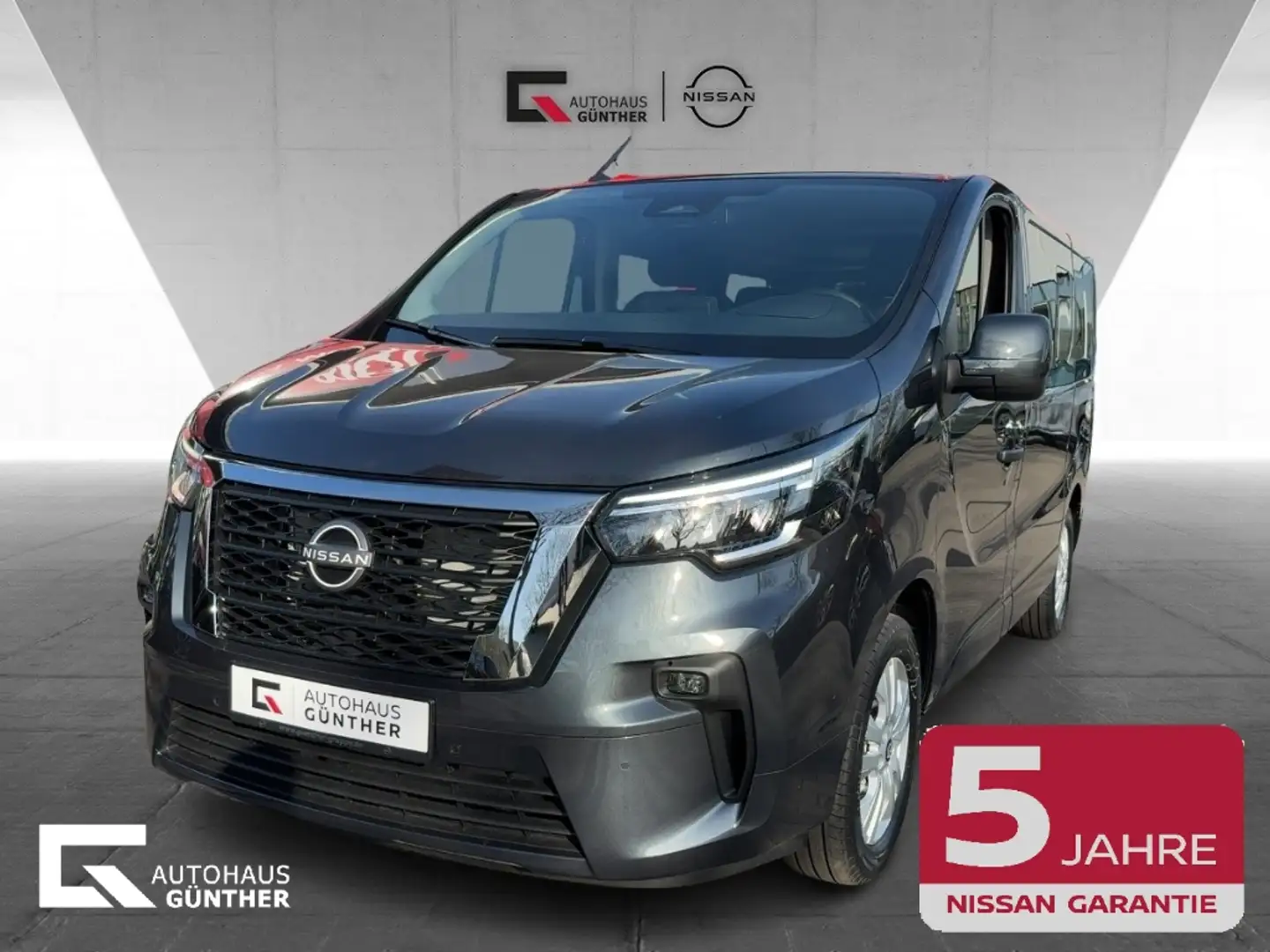 Nissan Primastar TEKNA Kombi8 Automatik dCi170 Winter&Design/L1H1 Grau - 2