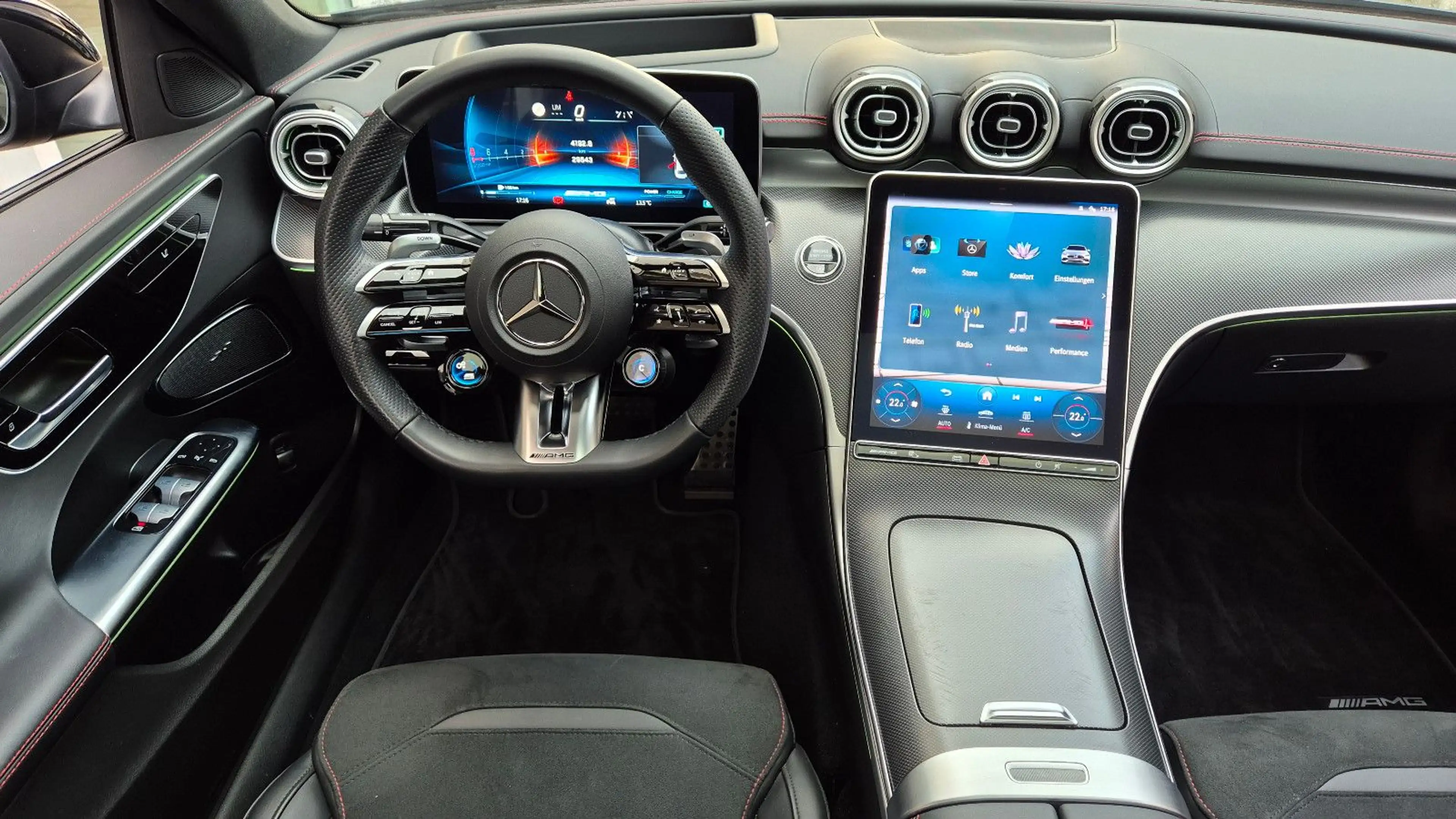 Mercedes-Benz C 43 AMG 4Matic/360°/HUD/Night/Pano/UPE 106t€ — photo 11