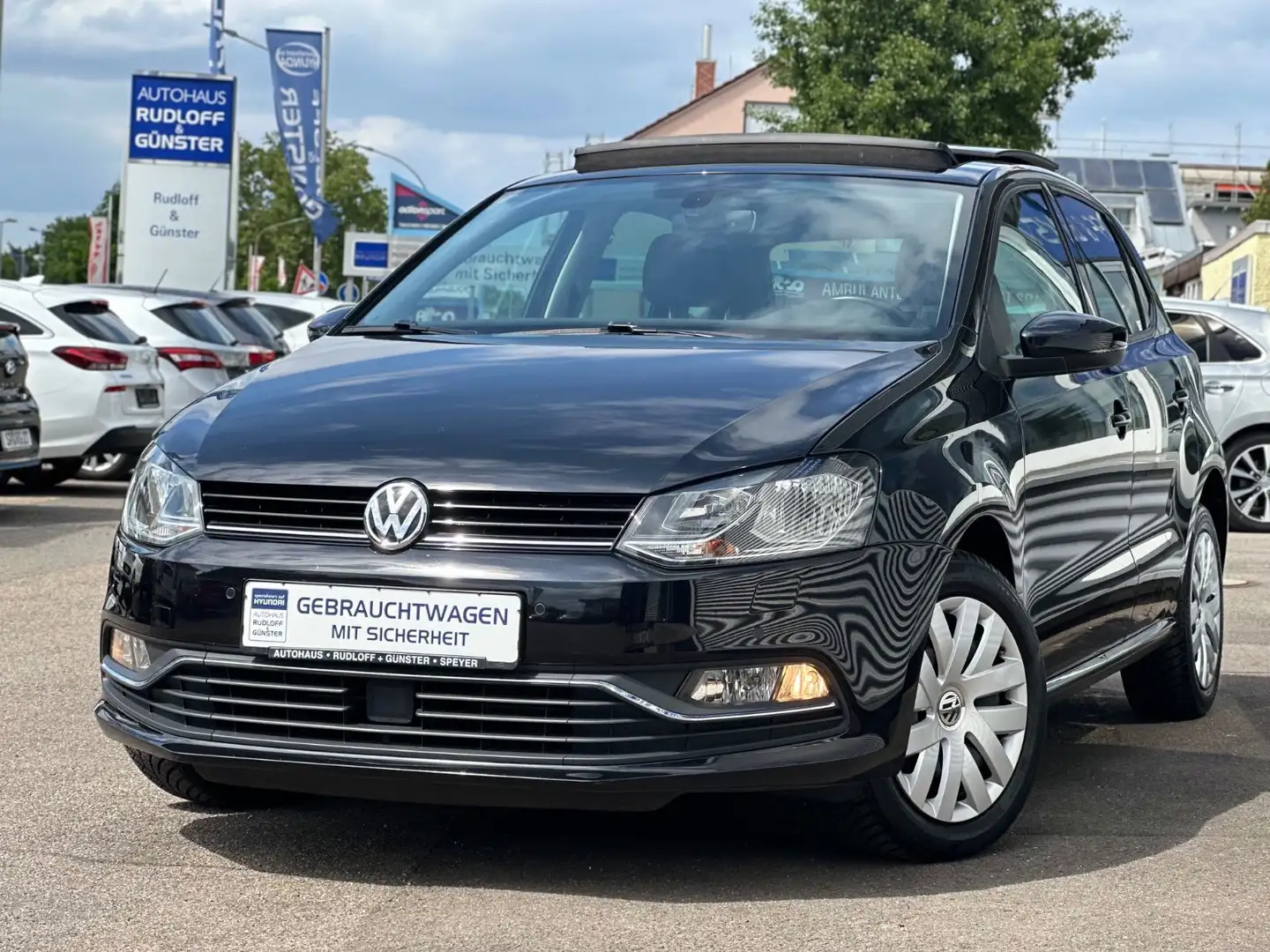 Volkswagen Polo 1,2 TSI PANO/SHZ/ACC/TEMPOM/CLIMAA/GARANTIE Nero - 1