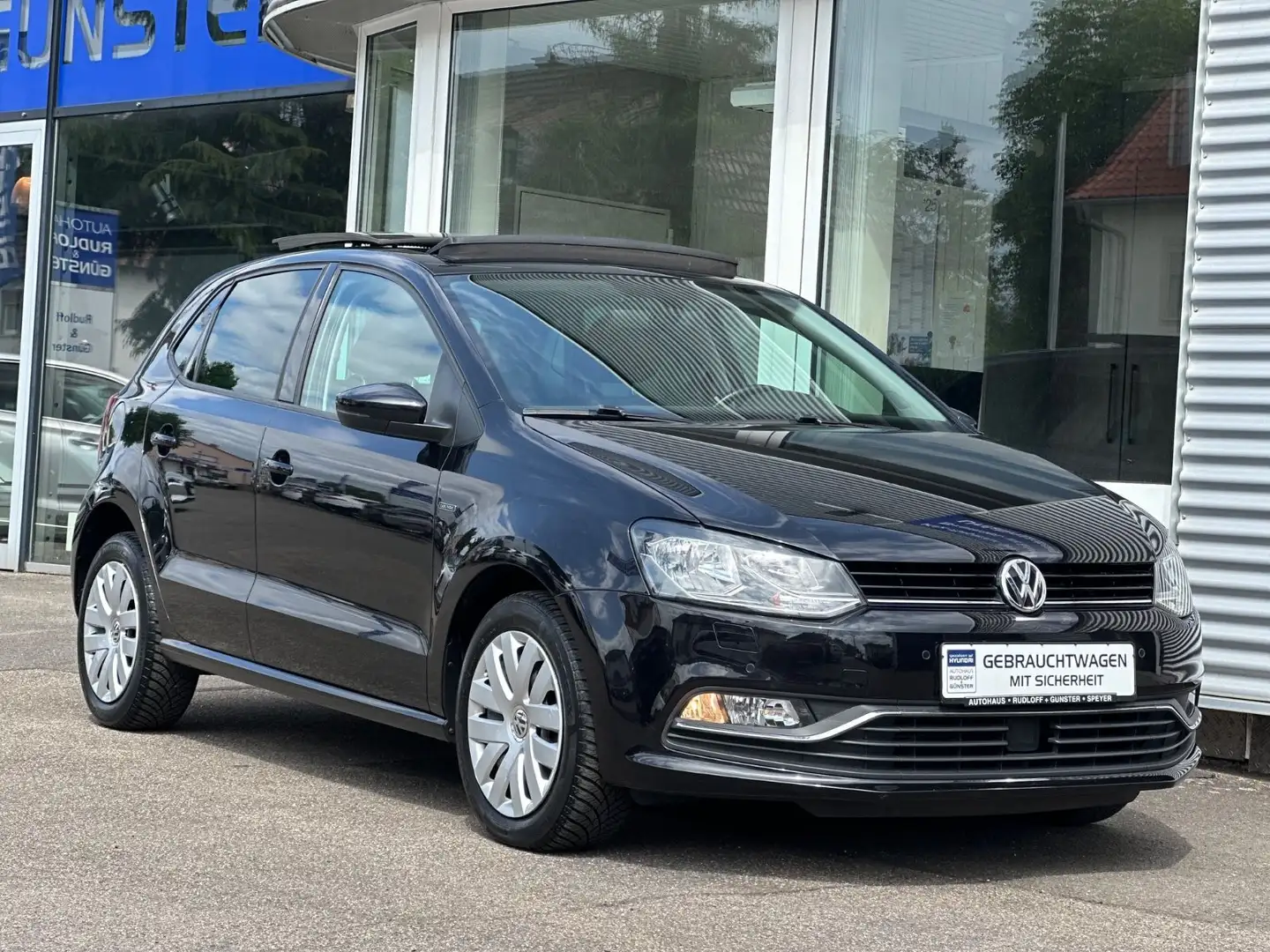 Volkswagen Polo 1,2 TSI PANO/SHZ/ACC/TEMPOM/CLIMAA/GARANTIE Nero - 2