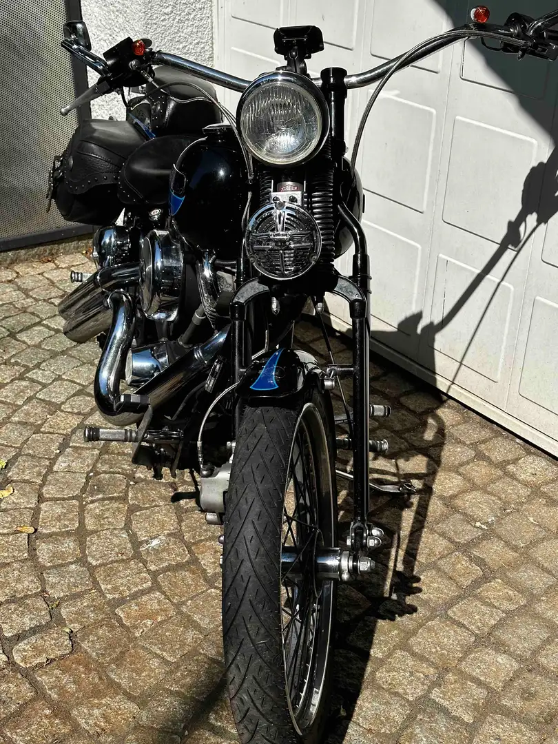 Harley-Davidson Bad Boy Harley-Davidson Bad Boy FXSTSB Springer Softail Black - 2