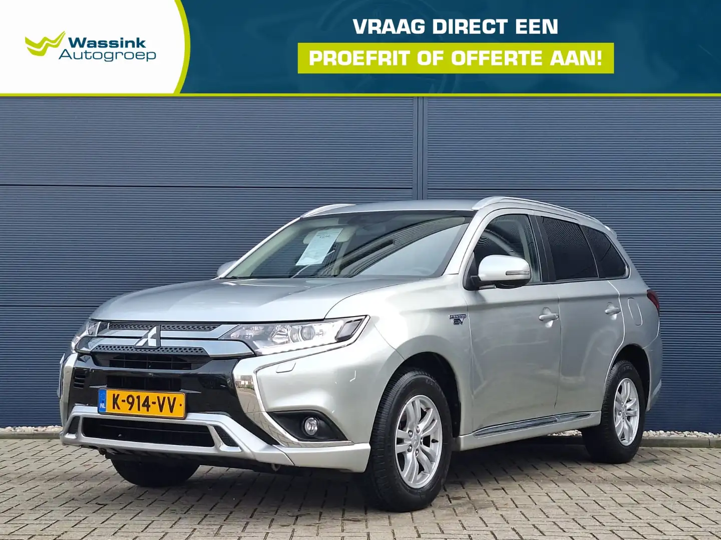 Mitsubishi Outlander 2.4 DOHC MIVEC PHEV 240pk TREKHAAK | 4WD Aut Pure Gris - 1
