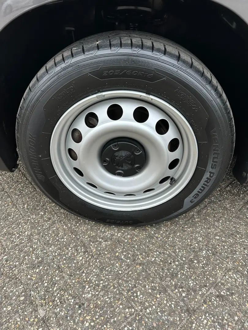 Peugeot Partner 1.5Hdi L2 DubbelCab lichteVracht 5Zit Full-Option Šedá - 2