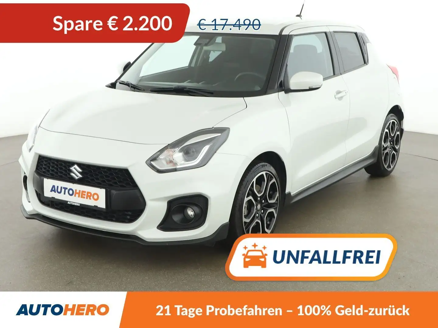 Suzuki Swift 1.4 BoosterJet Sport Weiß - 1