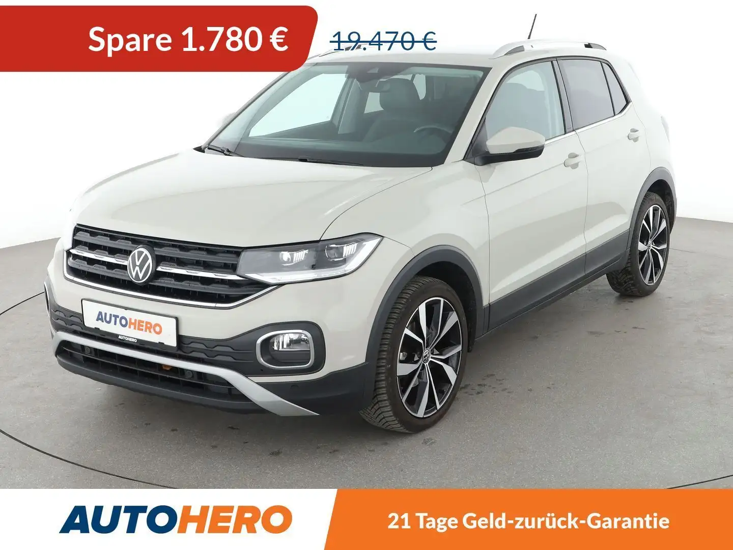 Volkswagen T-Cross 1.0 TSI Style*NAVI*TEMPO*LED*PDC*SHZ* Gris - 1