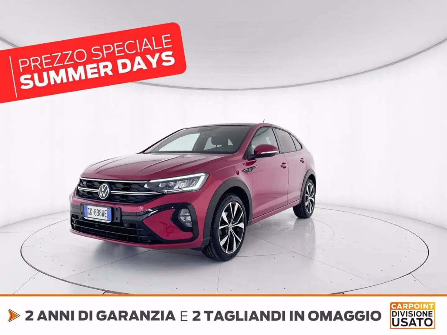 Volkswagen Taigo 1.5 tsi r-line 150cv dsg Rosso - 1