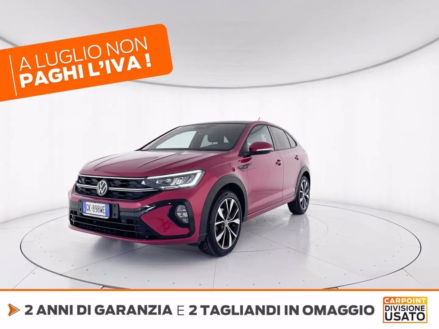 Volkswagen Taigo 1.5 tsi r-line 150cv dsg Roşu - 1