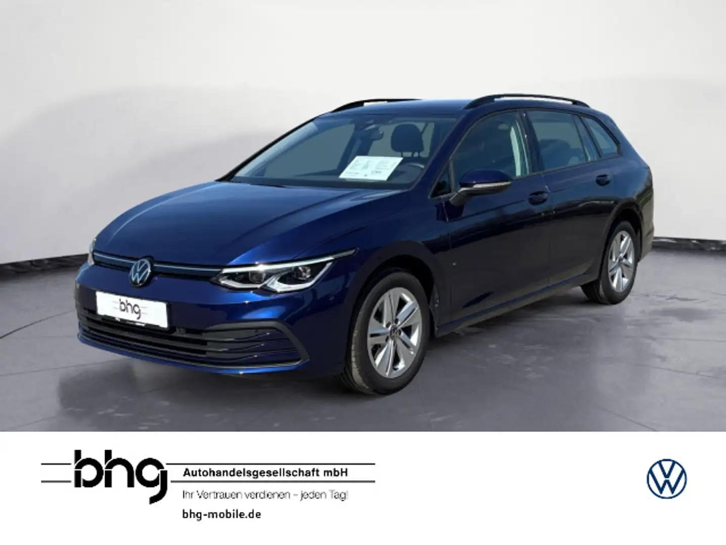 Volkswagen Golf Variant 1.5 eTSI LIFE DSG SHZ LED-PLUS ACC Bleu - 1