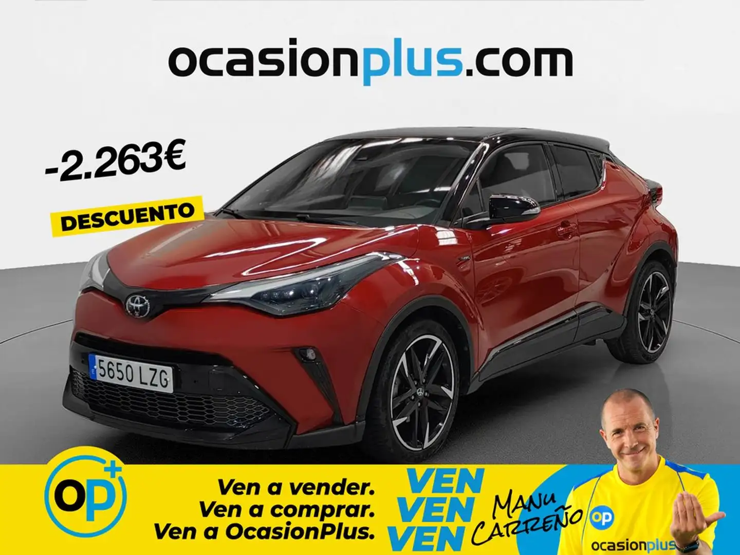 Toyota C-HR 180H GR Sport Rojo - 1