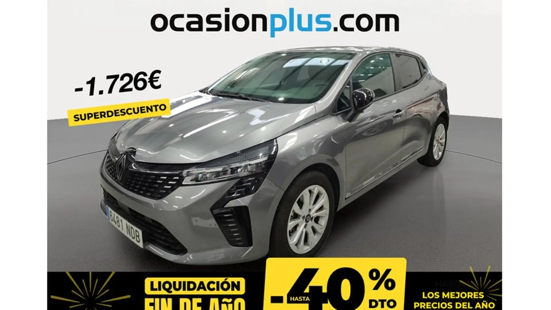 Renault Clio dCi Evolution 74kW Gris - 1