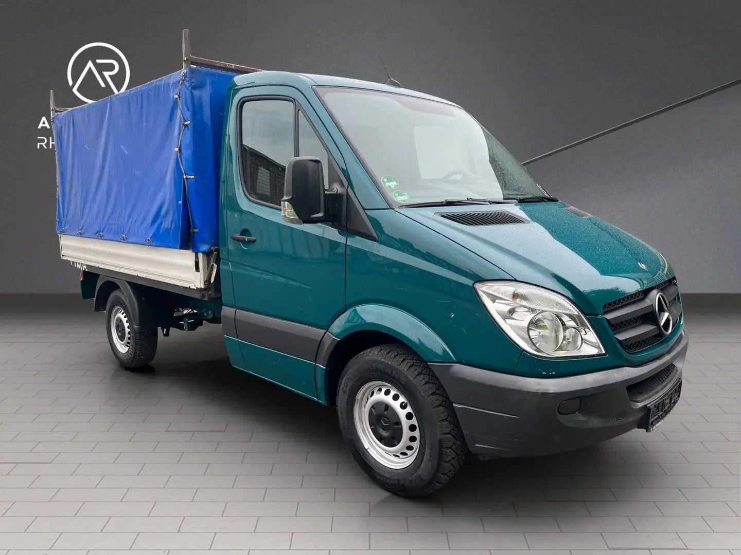 Mercedes-Benz Sprinter 210 CDI* Pritsche Plane*EURO 5* Grün - 1
