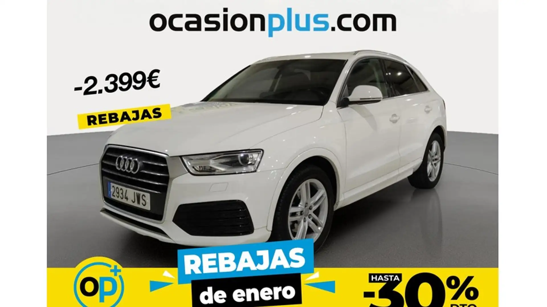 Audi Q3 2.0TDI Sport edition S tronic 110kW Weiß - 1
