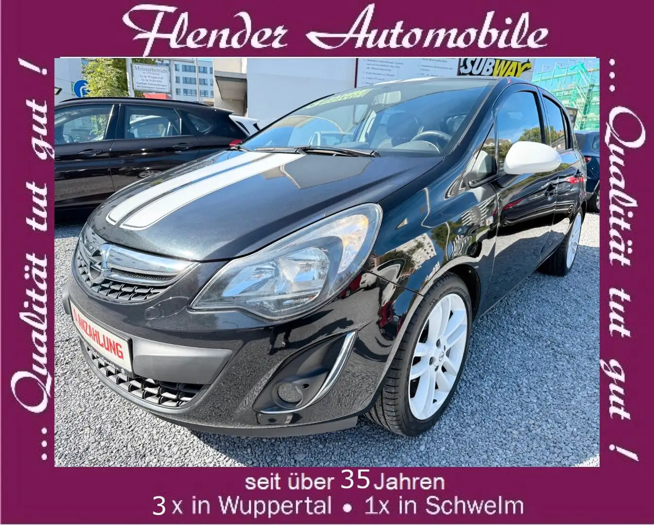 Opel Corsa D Color Edition inkl. 3 Jahre Hausgarantie Noir - 1