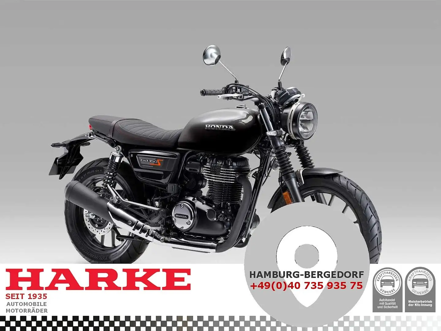 Honda GB 350 S 6 Jahre Garantie Blu/Azzurro - 1