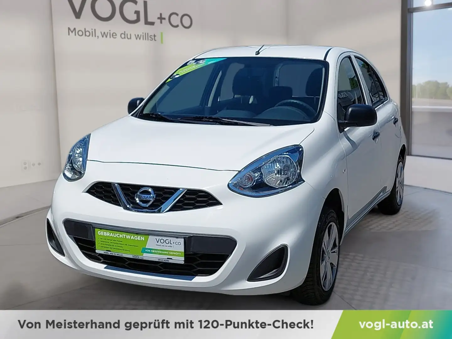 Nissan Micra 1,2 Mouse Weiß - 1