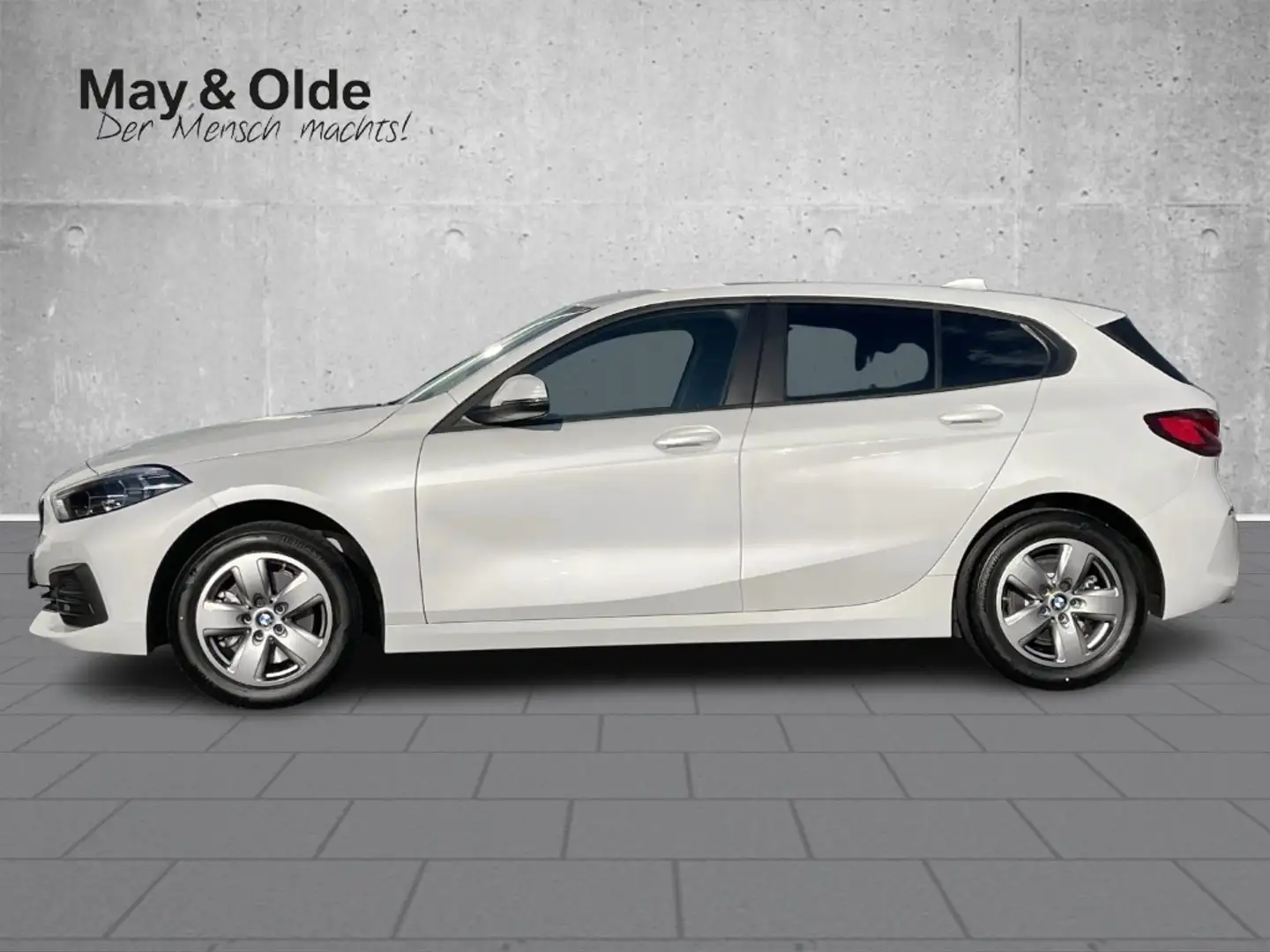 BMW 118 i Advantage LED Navi AHK DAB Sitzhzg 6-Gang Weiß - 2