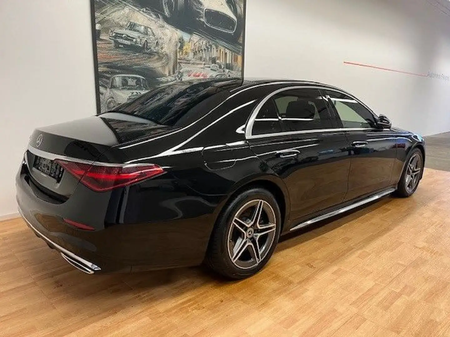 Mercedes-Benz S 580 e lang long AMG-Line Sound Pano Chauffeur Noir - 2