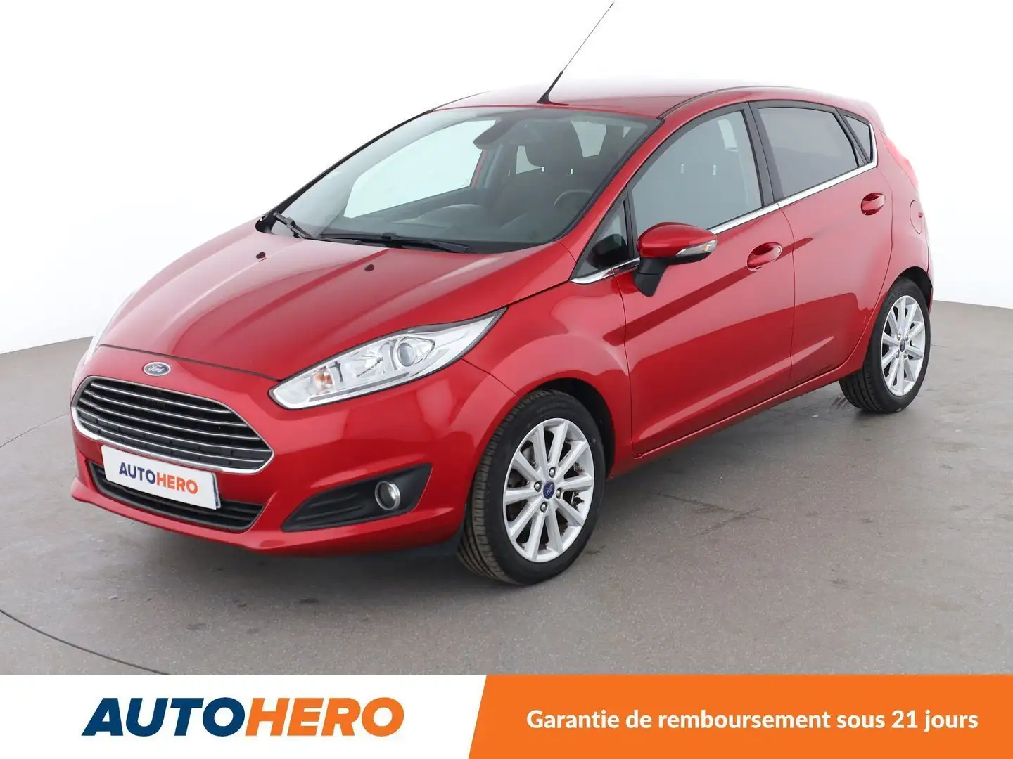 Ford Fiesta 1.0 EcoBoost Titanium Rouge - 1