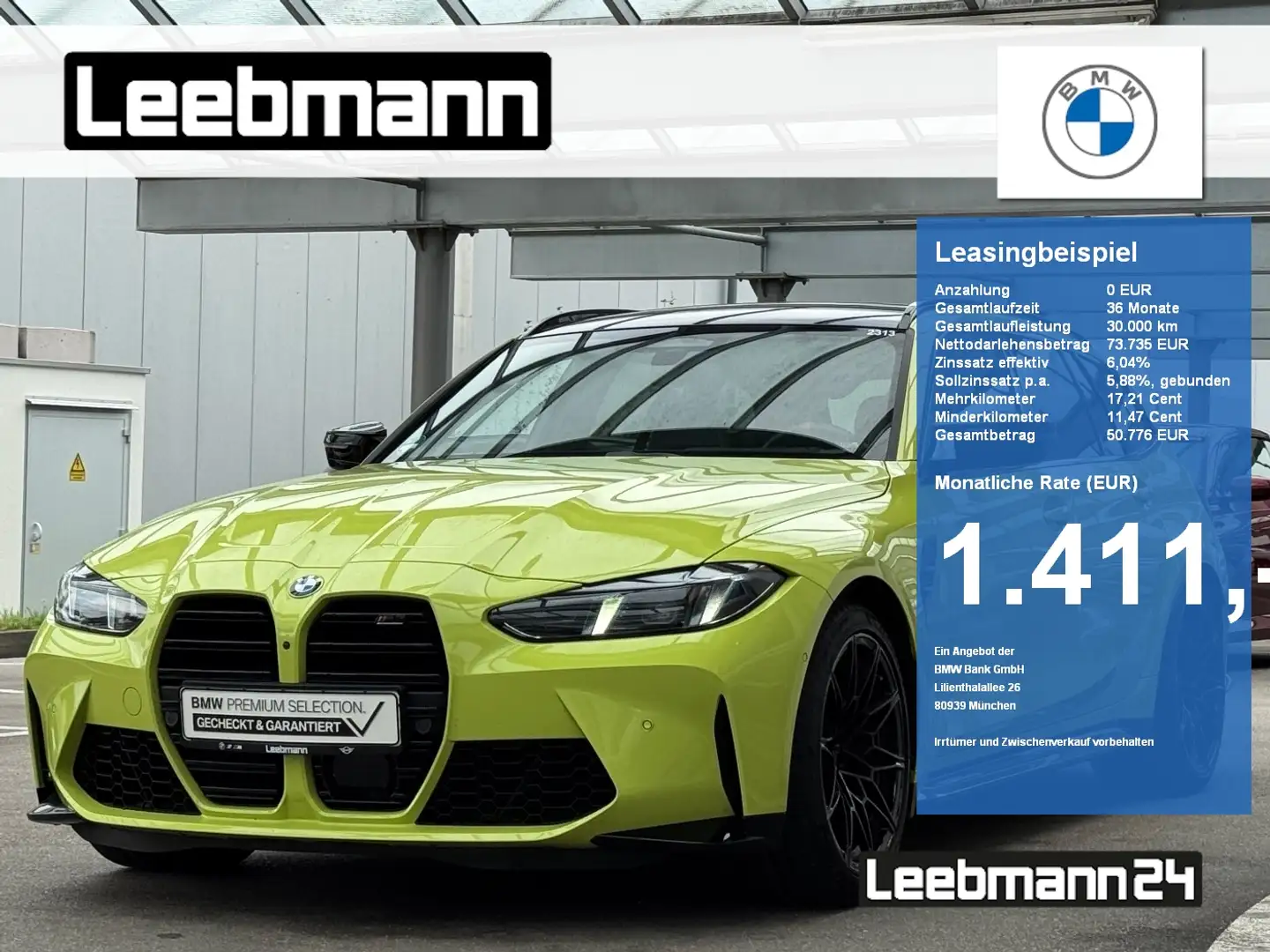 BMW M3 GARANTIE bis 03/30 Amarillo - 1