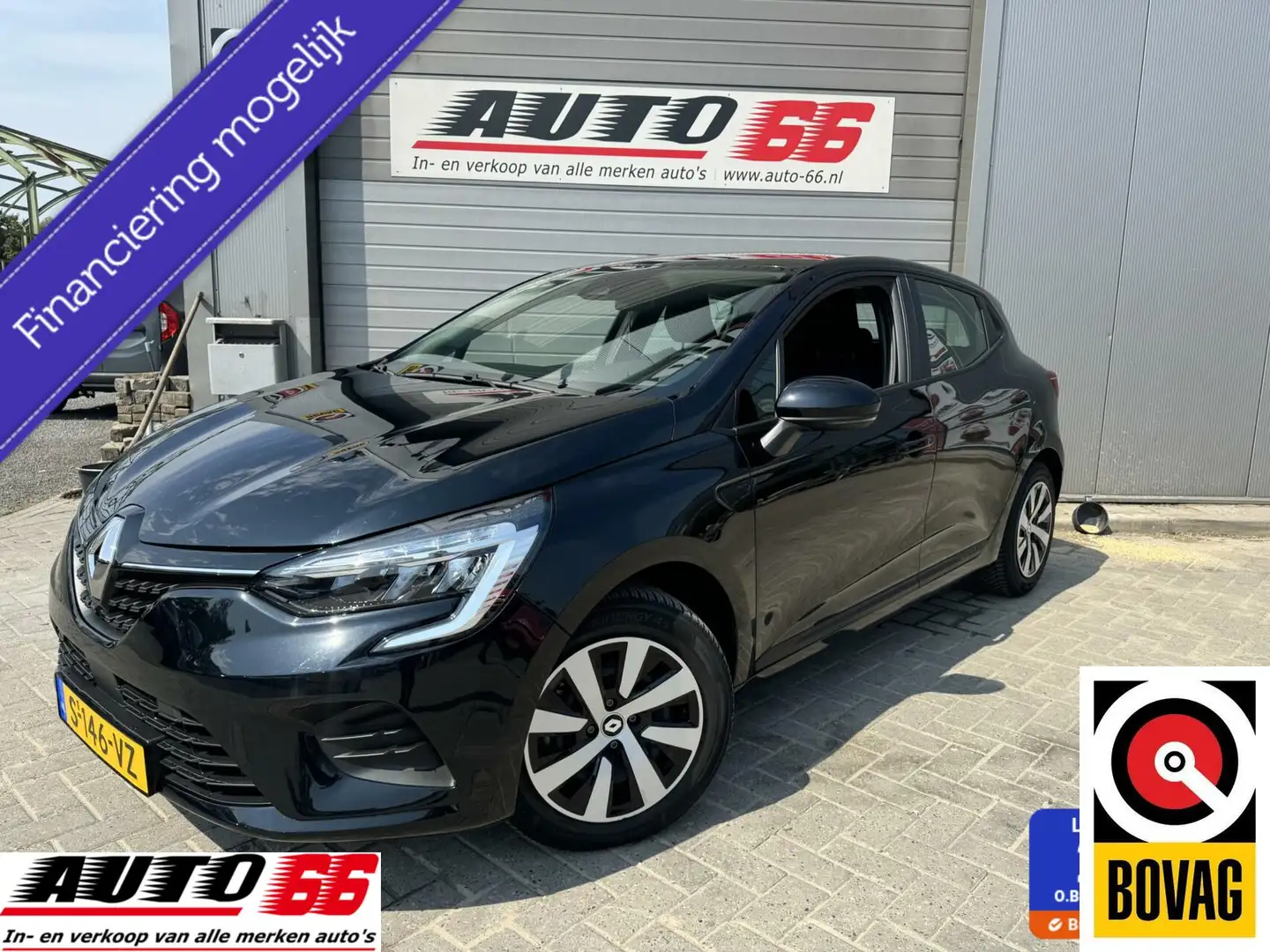 Renault Clio 1.6 E-Tech Hybrid 145 Evolution Automaat Zwart - 1